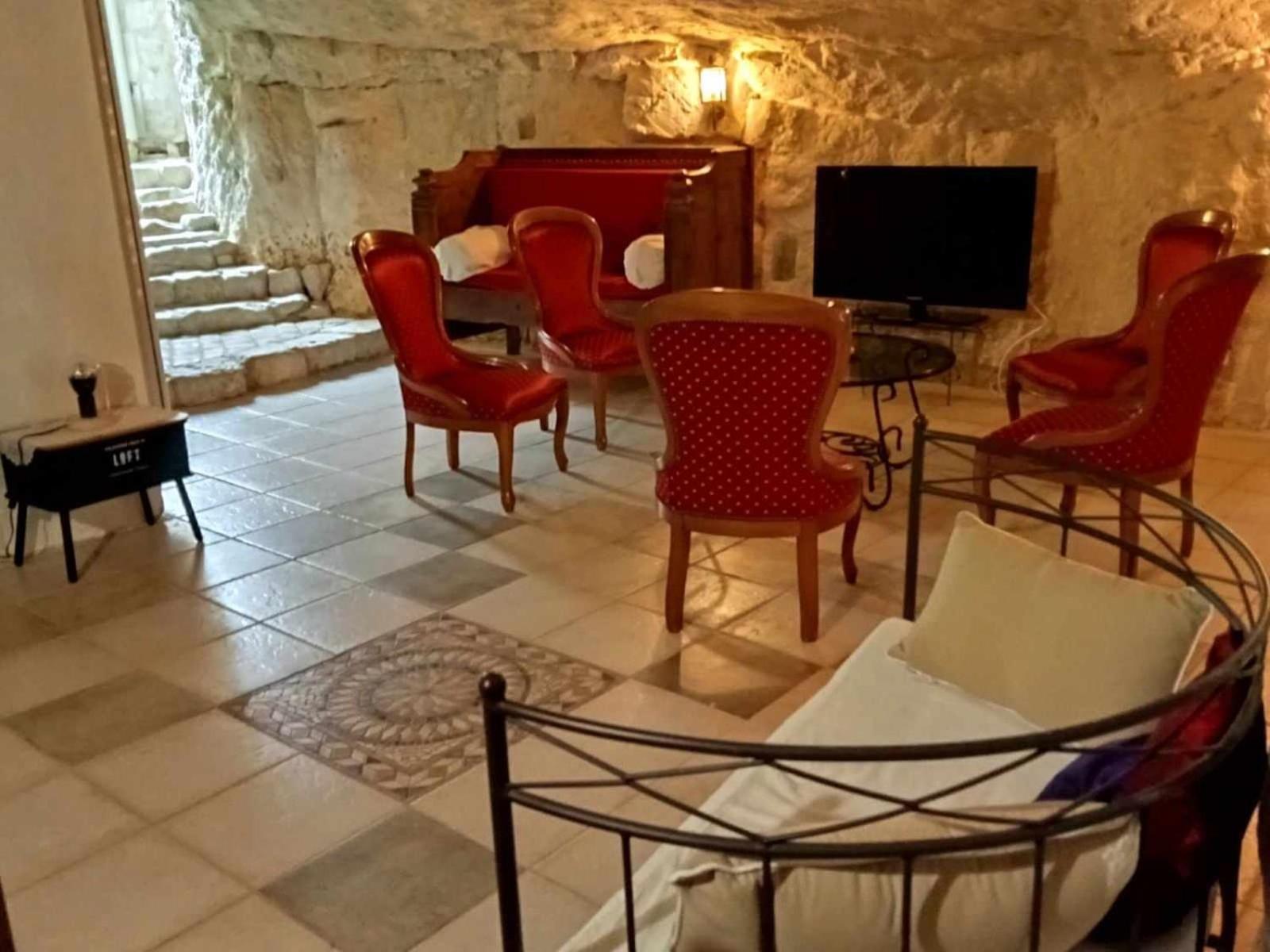 Vila Esprit Troglo Beaumont-en-Véron Exteriér fotografie